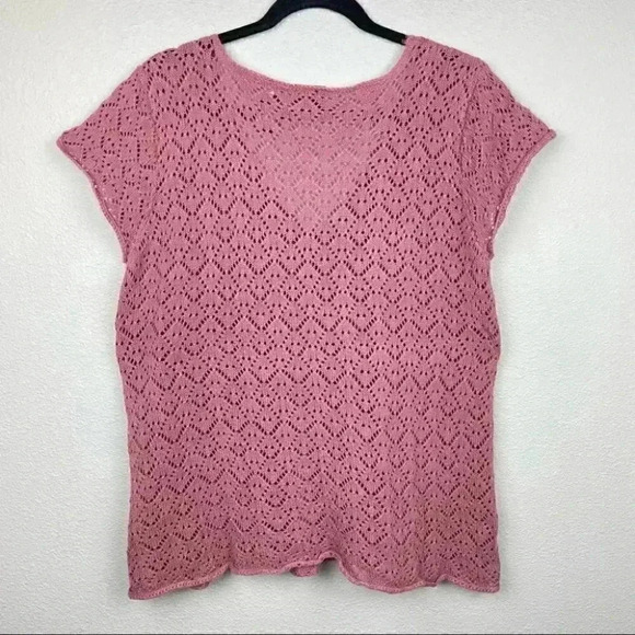 AXCESS Crochet Knit Top - Picture 8 of 12